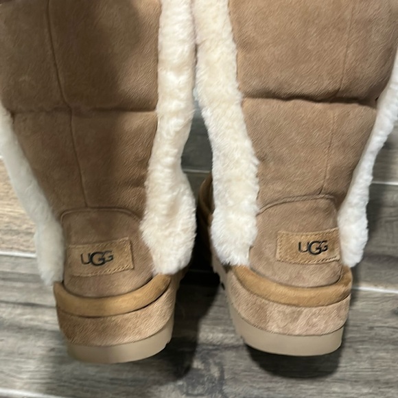 NEW UGG CLASSIC CHILLAPEAK TALL Chestnut Winter Boots Size 6 - Picture 7 of 11